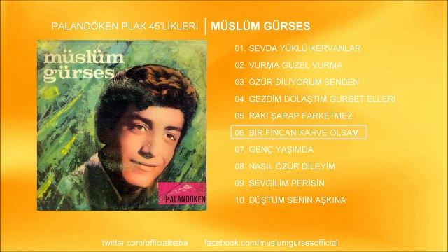 Bir Fincan Kahve Olsam (Müslüm Gürses) Official Audio #birfincankahveolsam #müslümgürses