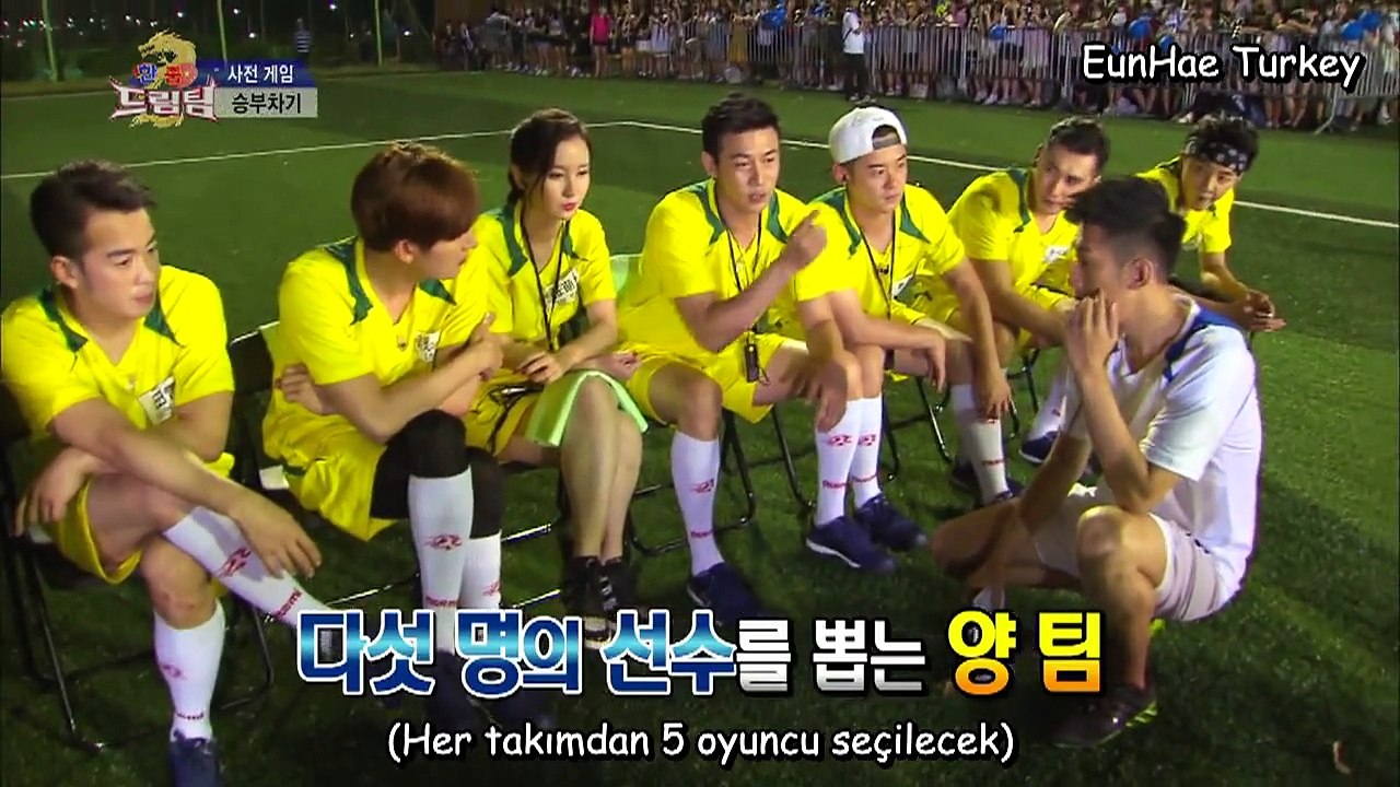 Let's Go! Dream Team 2 Eunhyuk,Kangin,Zhoumi Kore-Çin Kafes Futbolu Part 1 Türkçe Altyazılı