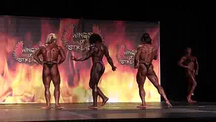 Women' Bodybuilding - Top 3 callout...IFBB Wings OF Strength Texas Pro