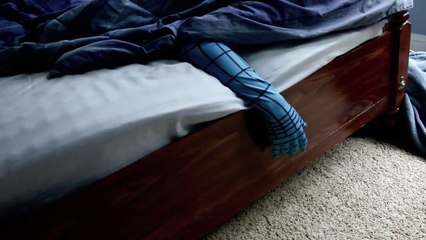 The Amazing Blue Spiderman vs Venom - Real Life Superhero Movie