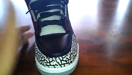 (HD) Authentic Cheap Air Jordan 3 Retro Elephant Print Height Buy From WWW.SUPERKNICKS.COM