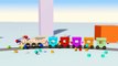 VIDS for KIDS in 3d (HD) Trains for Children, Babies and Toddlers with Cubes AApV