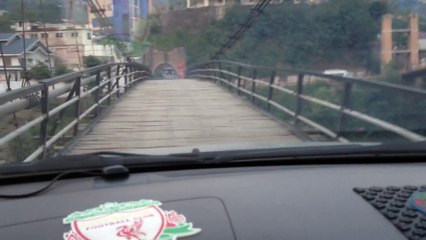 Old Brridge Build in 18th Century On Jehlem River at Muzaffarabad Pakistan