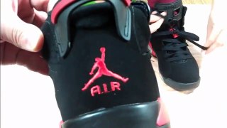HD_Review_Authentic Air Jordan 6 Retro Infrared Black Varsity Red On feet