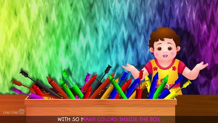 Color Songs The GREEN Song | Learn Colours | Preschool Colors Nursery Rhymes | ChuChu TV