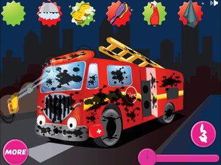 Sofia The First New Funny Game - Sofia Fire Truck Wash Children Game - Sofia Disney Prince