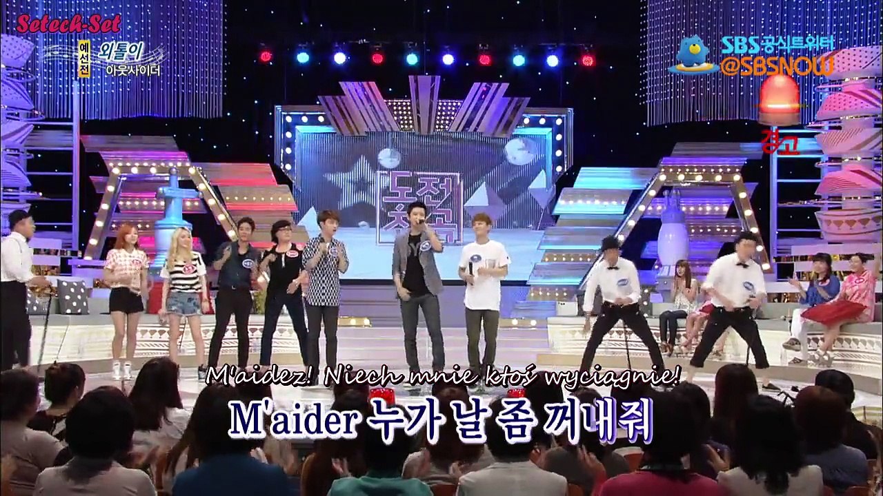 [napisy PL] "1000 Songs Challenge" - EXO - Chanyeol, D.O, Chen (fragmenty) 130707