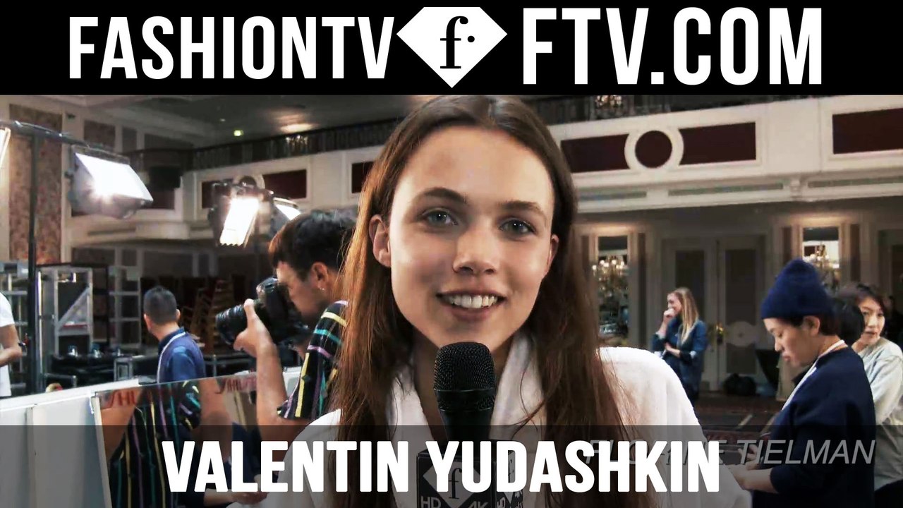 Hairstyle at Valentin Yudashkin Spring 2016 Paris Fashion Week | PFW | FTV.com