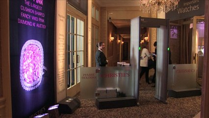 Un diamant rose de 16,09 carats aux enchères chez Christie's