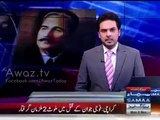 A man started criticizing Perverse Rasheed for defending cancellation of Iqbal day holiday during his speech