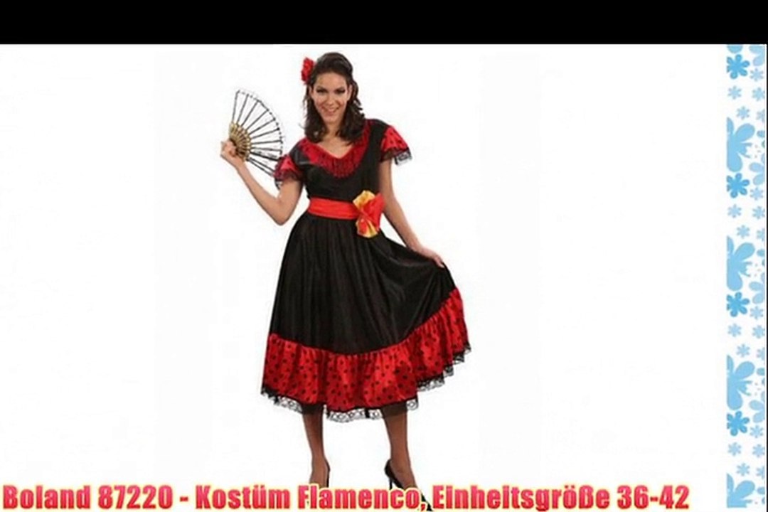 Boland 87220 - Kost?m Flamenco Einheitsgr??e 36-42