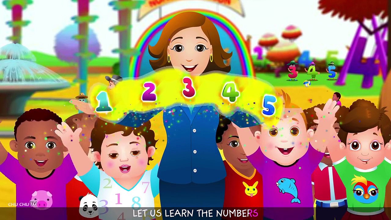 Numbers Song | Learn To Count from 1 20 at ChuChu TV Number Wonderland ...
