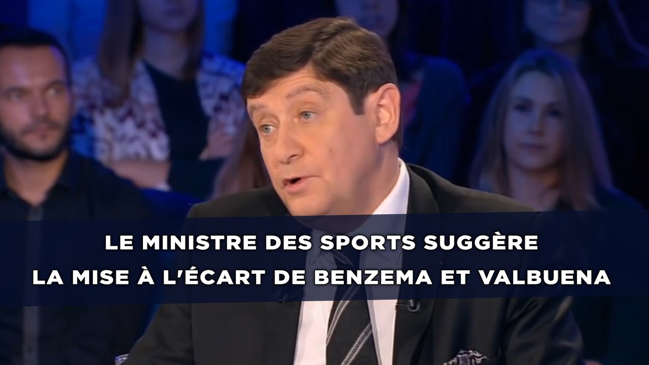 Affaire Valbuena: Le ministre des Sports suggère la mise à l'écart des joueurs mis en examen