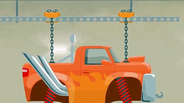 SECRET MONSTER TRUCK - CAR DOCTOR! Kid's Cartoons - Cartoon Car Repairs with Doc McWheelie!