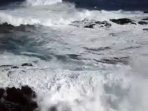 Milky the ocean Waves