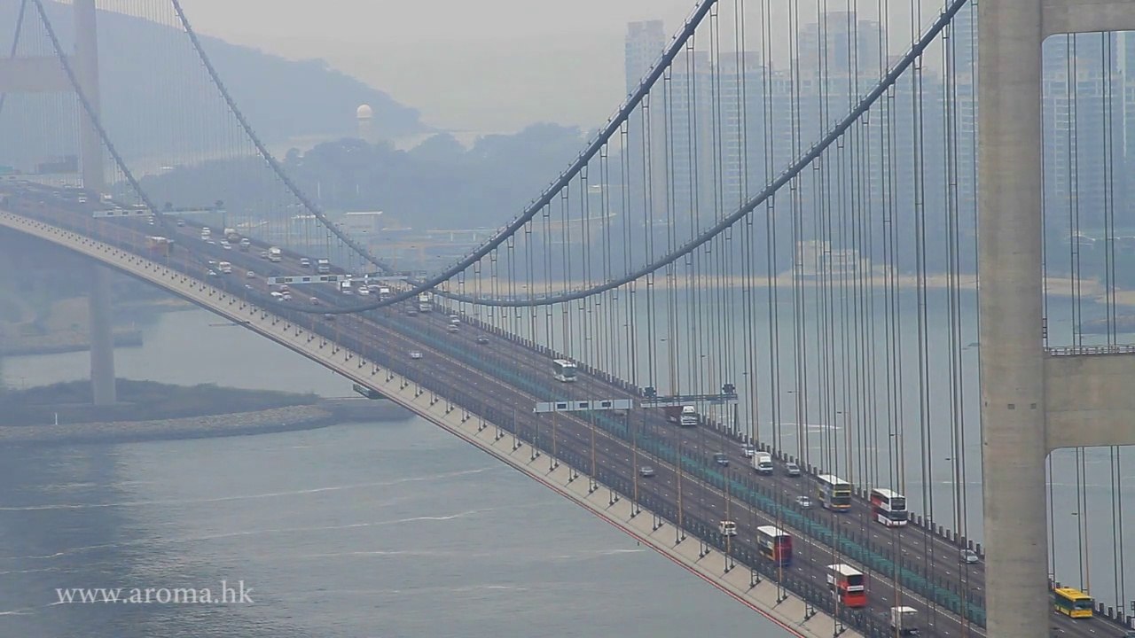 Ma Wan Channel - Tsing Ma Bridge 馬灣海峽 - 青馬大橋