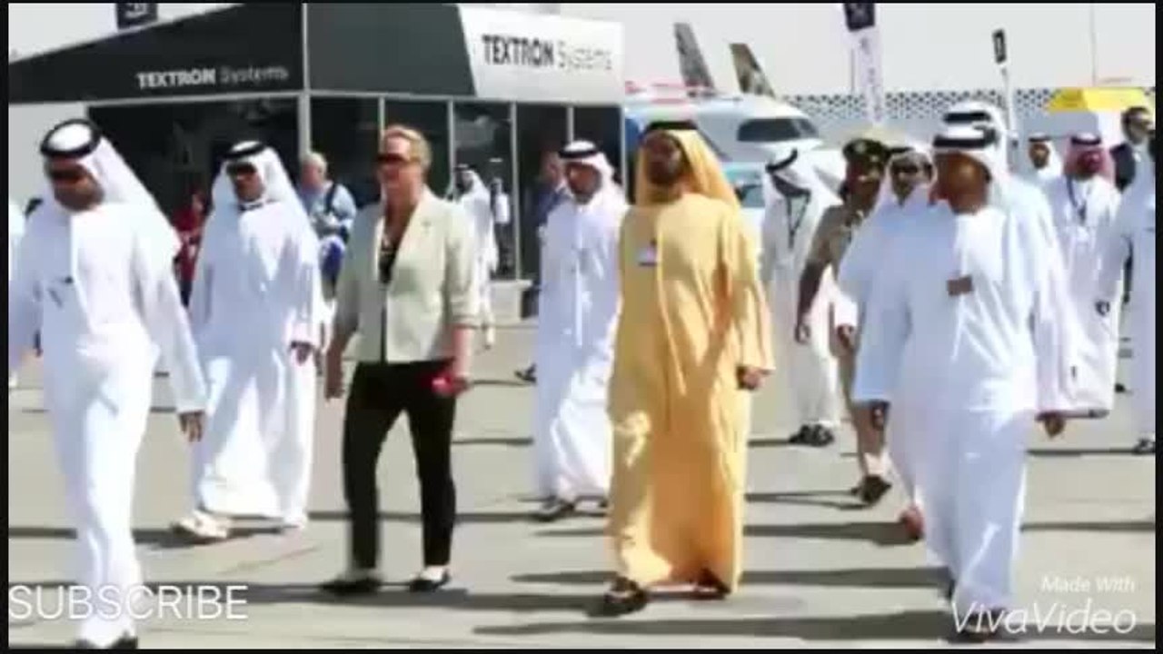 H.H. SHEIKH MUHAMMAD BIN RASHID ALMAKTOUM IN AL AMKTOUM INTERNATIONAL AIRPORT (2ND DAY OF AIR SHOW)