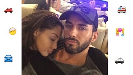 Nabilla et Thomas victimes d'un accident de voiture à Aix-en-Provence