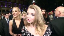 Jennifer Lawrence embrasse Natalie Dormer