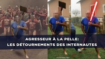 Agresseur à la pelle: Les détournements des internautes