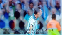 Cristiano Ronaldo & Lionel Messi ● Crazy Solo Goals HD