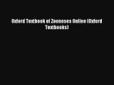 Read Oxford Textbook of Zoonoses Online (Oxford Textbooks) Ebook Free