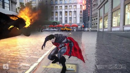 BATMAN VS SUPERMAN (INJUSTICE RED SUN) EPIC BATTLE (GTA IV)