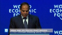 Abbas and Sisi discuss peace process