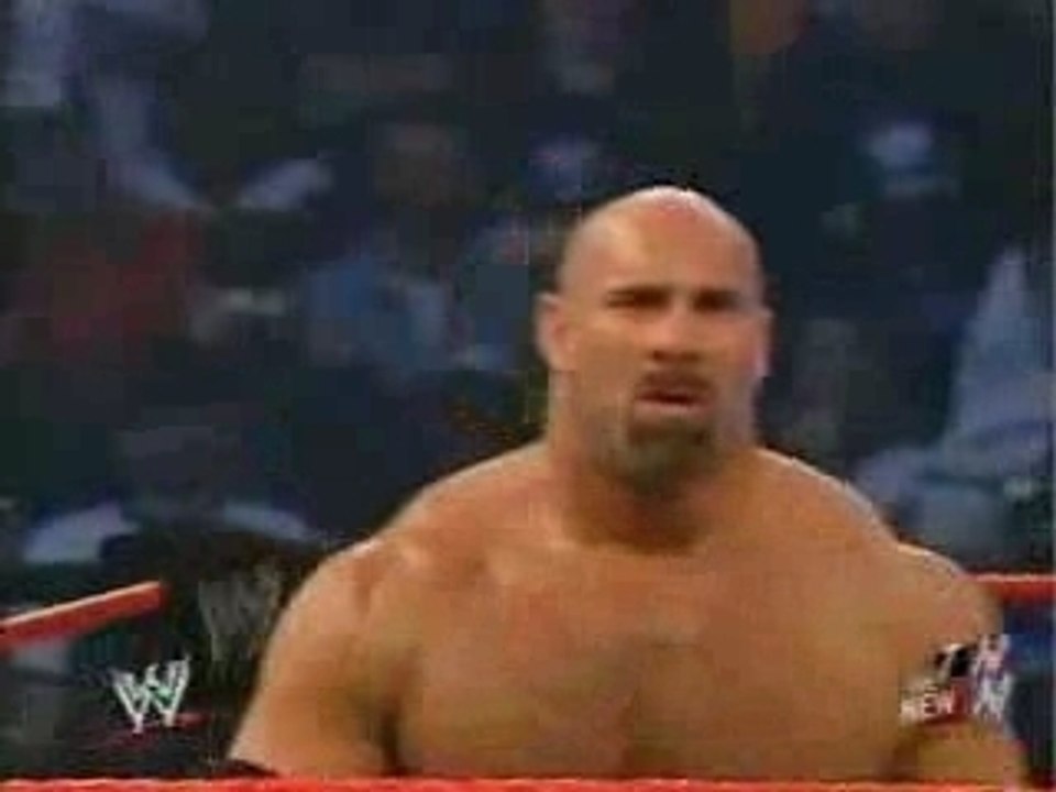 Bill Goldberg vs Lance Storm RAW