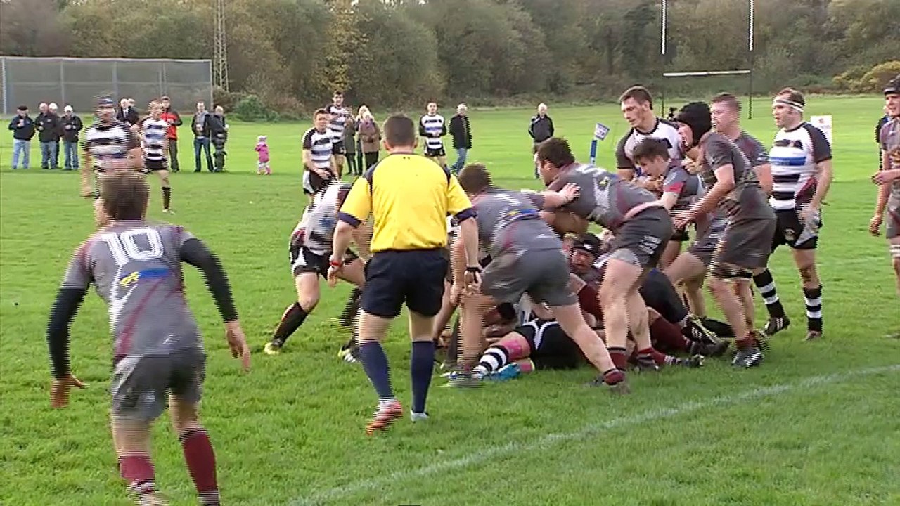 Nigel Owens arbitre Gowerton vs Crymych au Pays de Galles