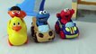 Sesame Street Racers Bert and Ernies Garage with Cookie Monster, Elmo, Disney Cars Toy