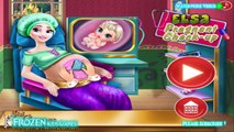 Disney Frozen Game - Frozen Elsa And Rapunzel Pregnant Baby Check Up Baby Videos Games For