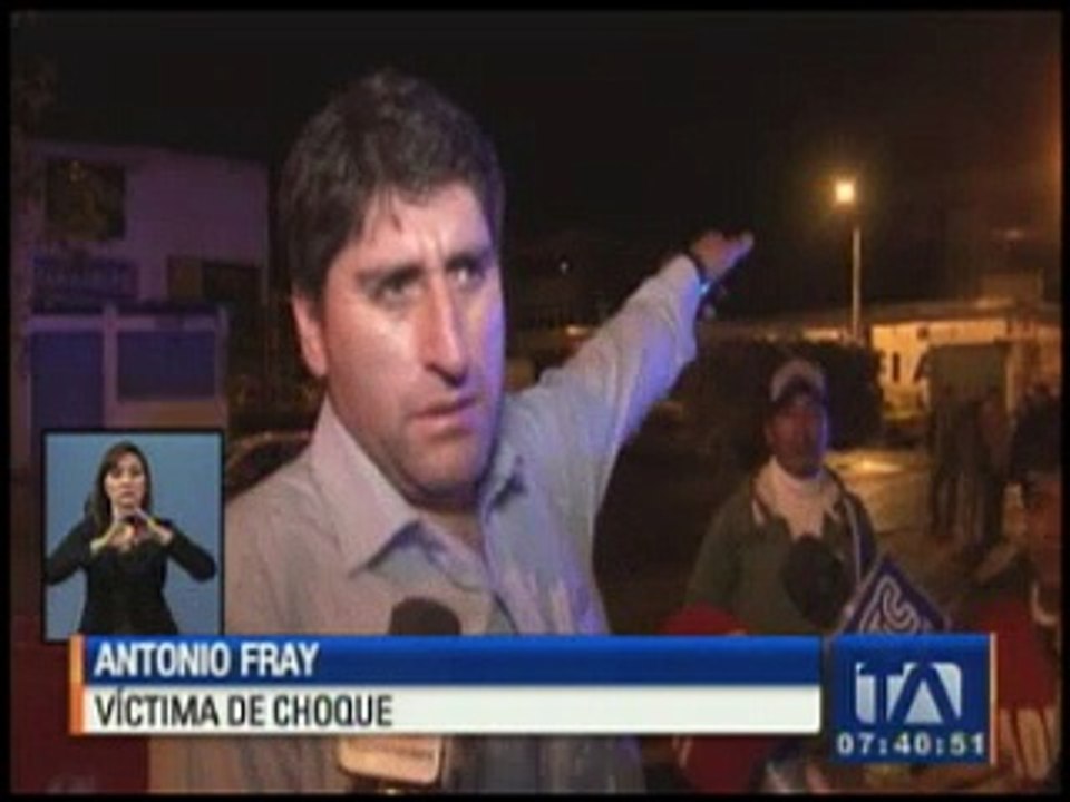 Conductor en estado etílico causa un accidente múltiple de tránsito