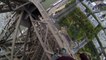 Un Anglais escalade la Tour Eiffel à mains nues
