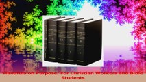 Handfuls on Purpose For Christian Workers and Bible Students Ebook Online