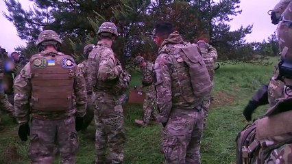 173rd Airborne Live Fire with Ukrainian Army Fearless Guardian