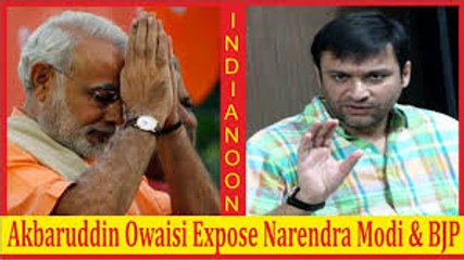 Akbaruddin Owaisi Latest Hate Speech Against Modi