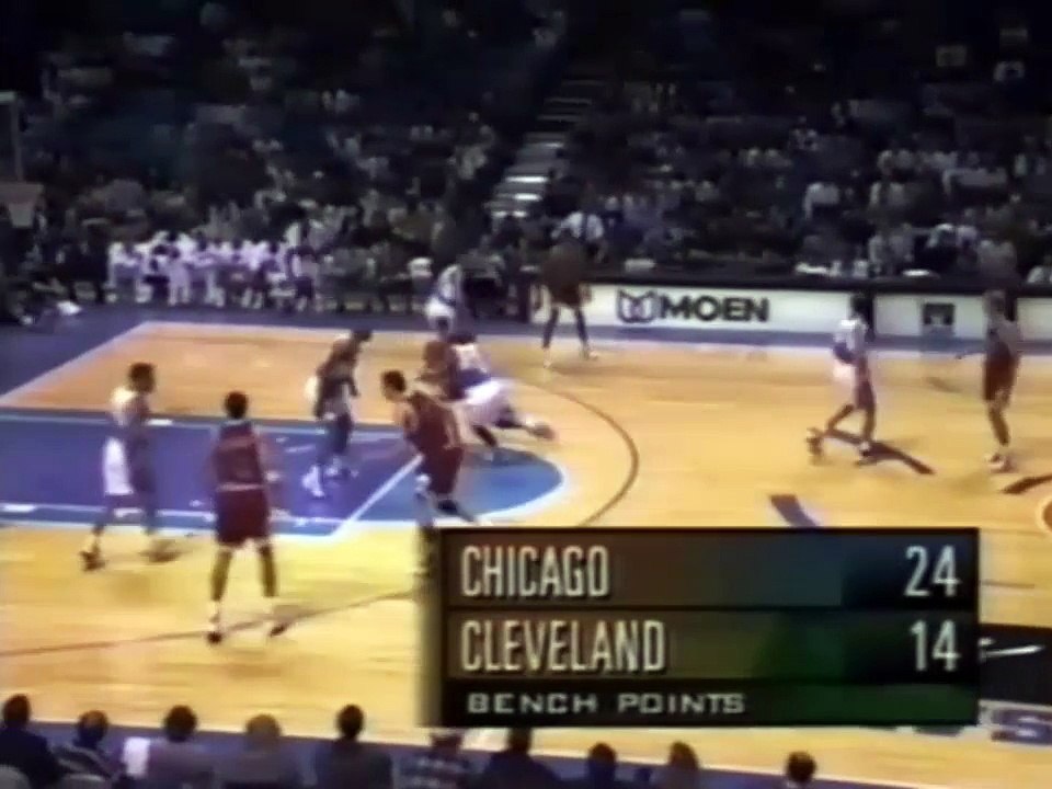 Cavs-Bulls 9-11-1995 4ème quart