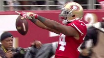 49ers Shaun Draughn breaks tackle for 30-yard gain