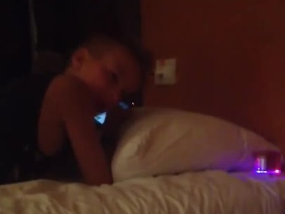 John Cena theme song literally sends kid flying!