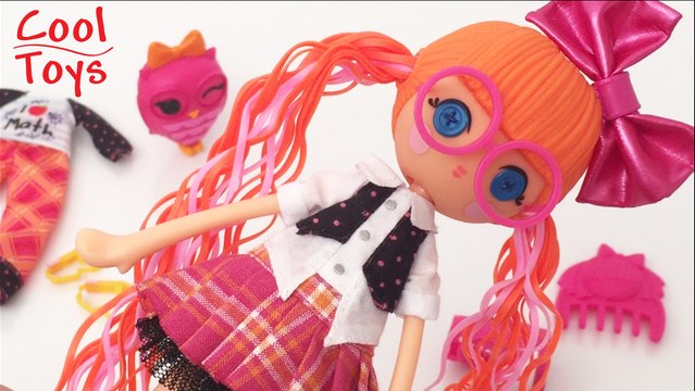 Lalaloopsy Girls Bea Spells a Lot Hair Color Change plus 10 Hair Styles