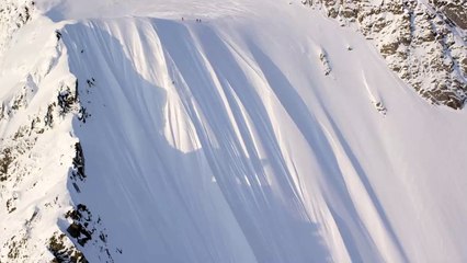 Ski: il fait une chute d'environ 500m