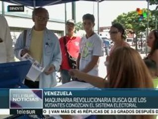 Venezuela: culmina con éxito el ensayo comicial de cara al 6-D