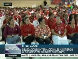 FMLN culmina I Congreso por sus 35 años como partido