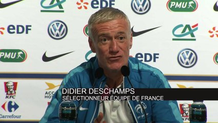Foot - Bleus : Deschamps «J'assume mes décisions»