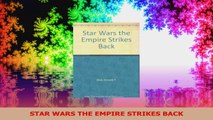 STAR WARS THE EMPIRE STRIKES BACK PDF Online
