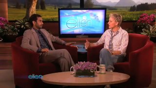 Aziz Ansari Keeps Ellen Laughing