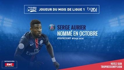 Trophées UNFP - Joueur du mois d'octobre : Serge Aurier