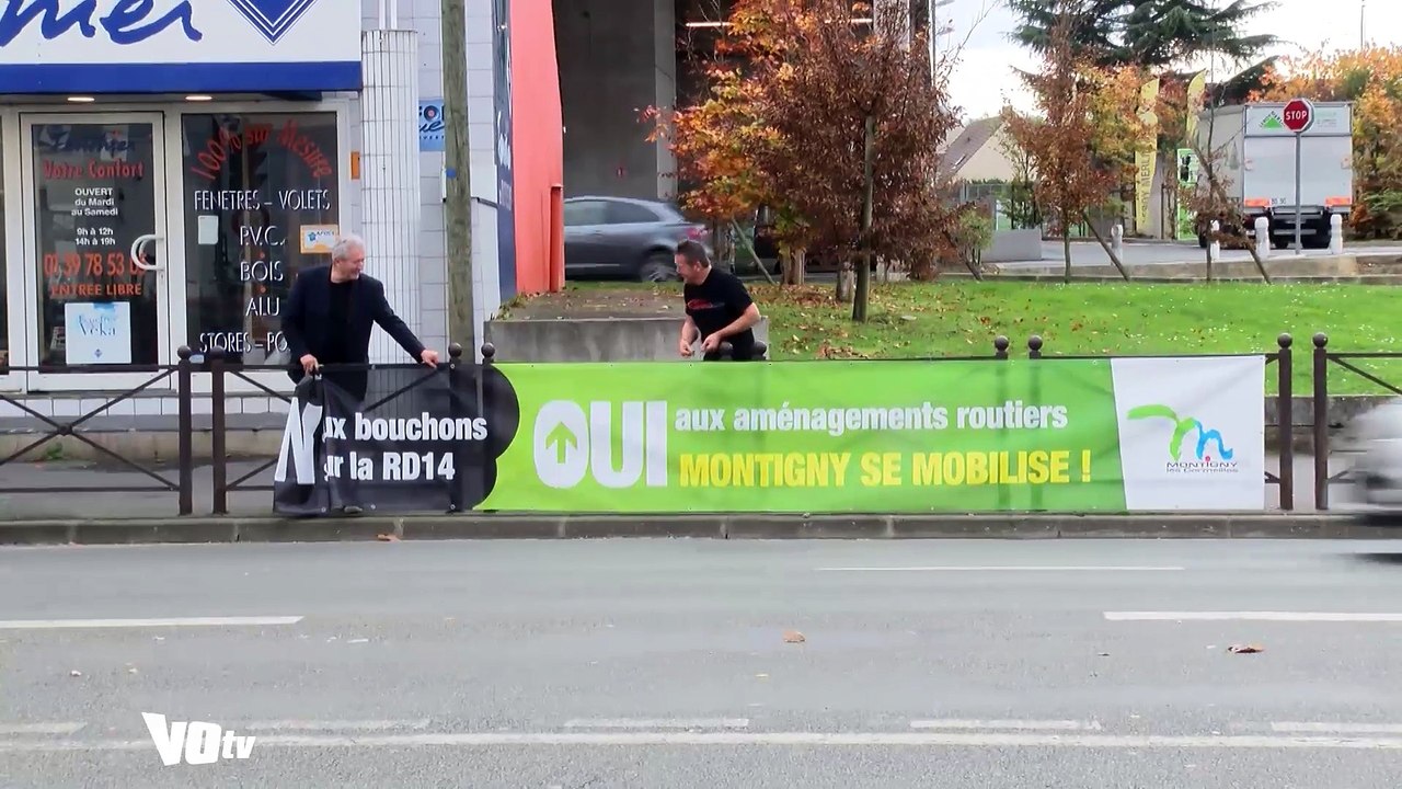 Une pétition contre les bouchons de la RD14