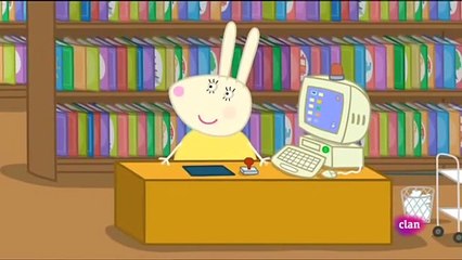 Peppa pig Castellano Temporada 3x04 La biblioteca